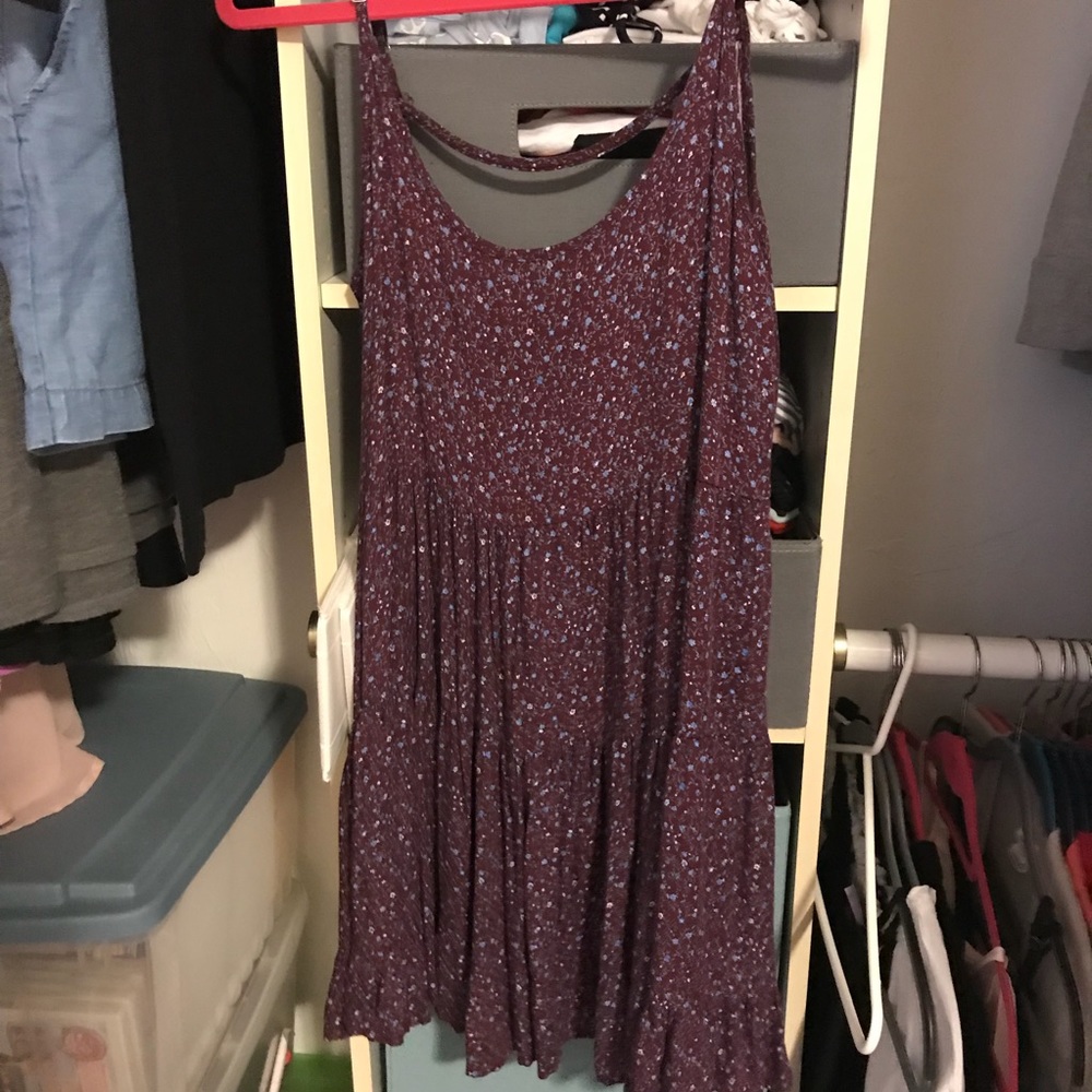 Purple floral Brandy Melville dress